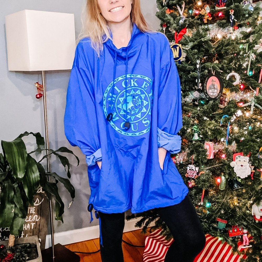 Vintage 80's Mickey Disney Fashions Windbreaker